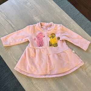 Stella McCartney Baby Dress 9 months Little girl Long Sleeves Designer Clothes